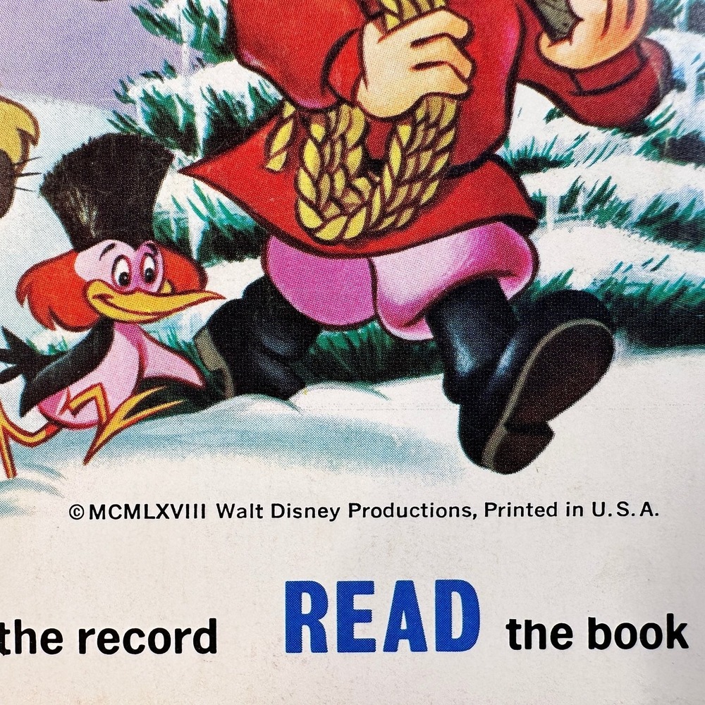 Peter and the Wolf Prokofieff Walt Disney Vinyl Record & 24page Book 1968 33LPR - Picture 10 of 16
